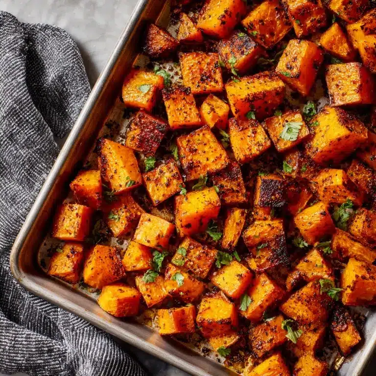 Best Roasted Spiced Butternut Squash Recipe