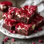 Kiss Me Red Velvet Brownies Recipe