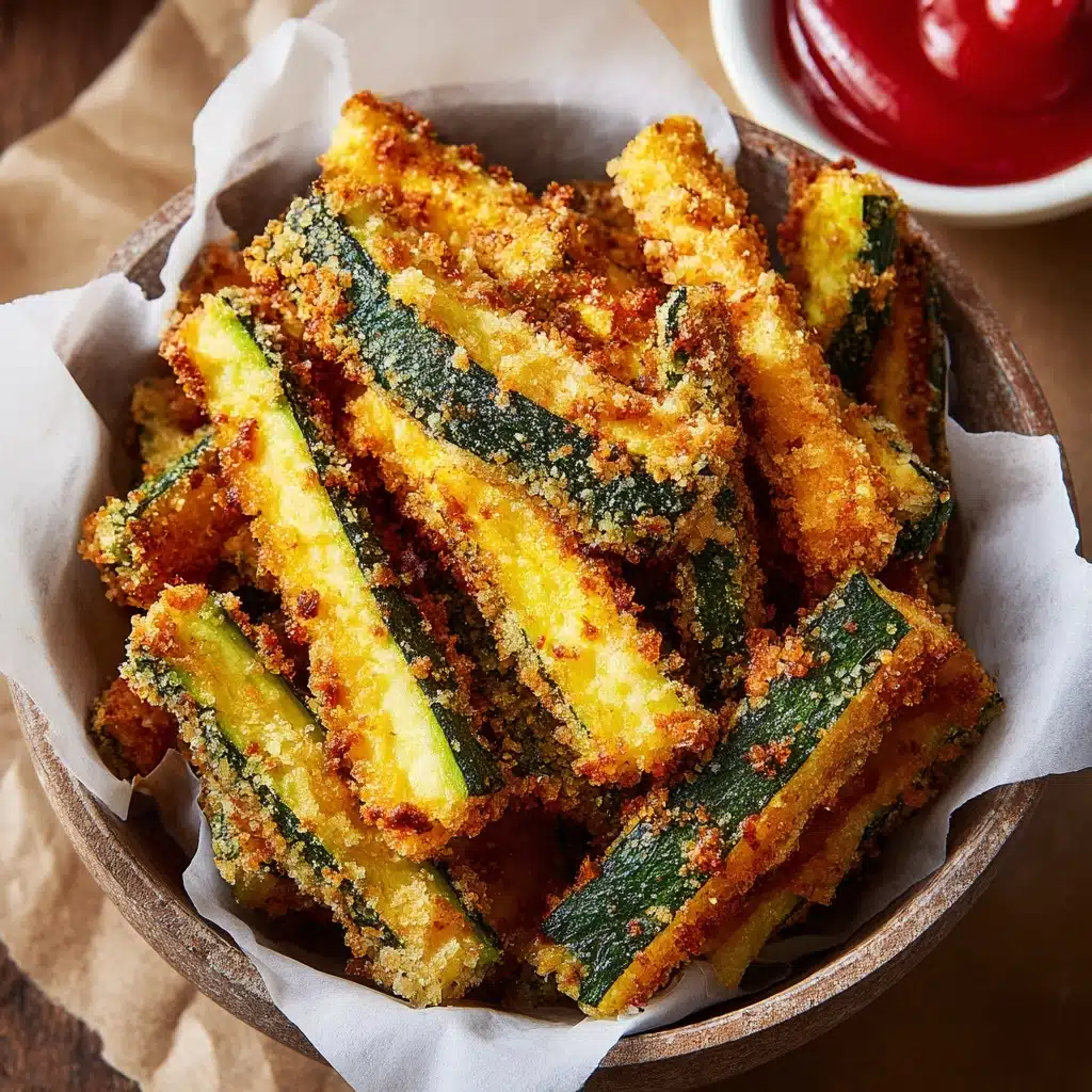 Air Fryer Zucchini Fries Recipe - Recipe Image