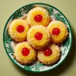 Christmas Pineapple Upside-Down Sugar Cookies Recipe