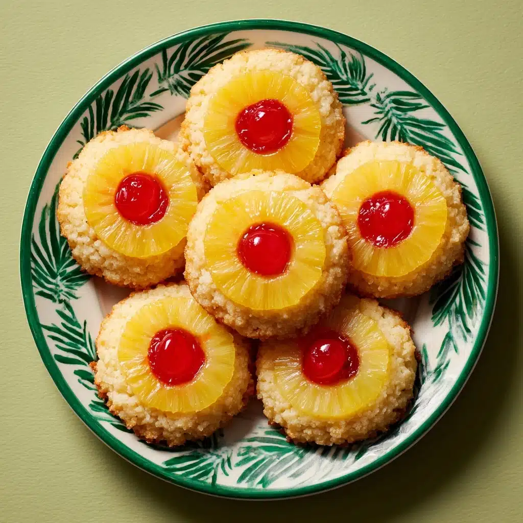 Christmas Pineapple Upside-Down Sugar Cookies Recipe