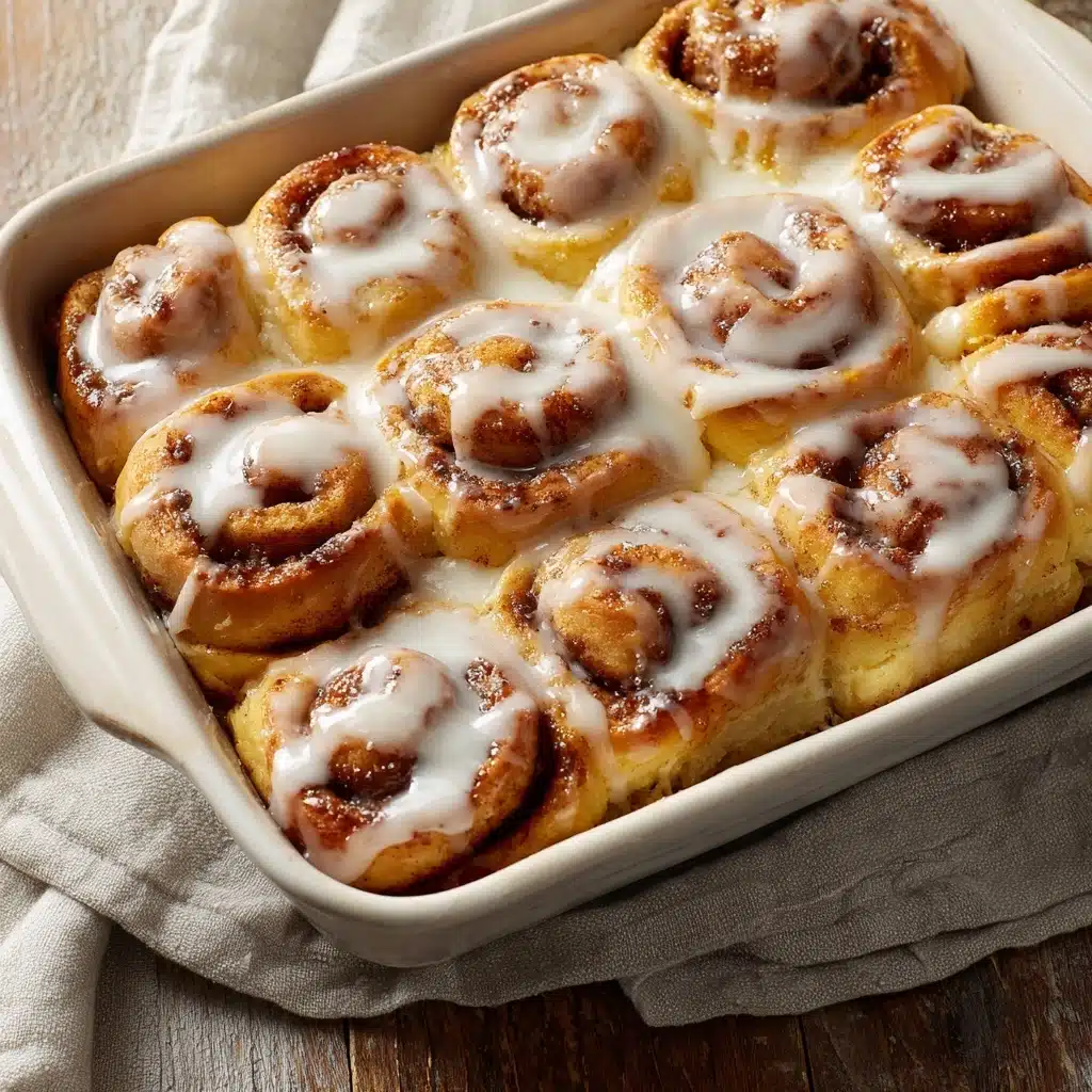 Easy Cinnamon Roll Casserole Recipe - Recipe Image