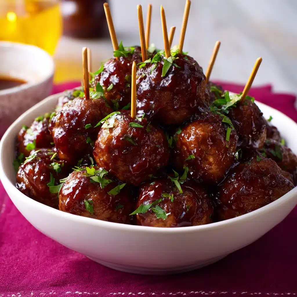 Hot Pepper Jelly Meatballs Recipe - Recipe Image