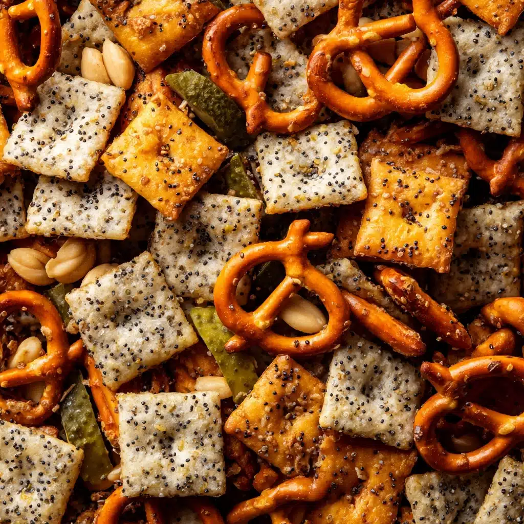 Dill Pickle Chex Mix Recipe - Recipe Image