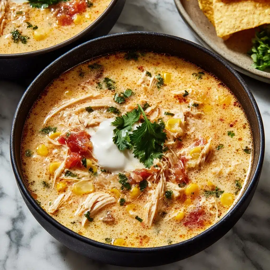 Slow Cooker Mexican Chicken Corn Chowder Recipe - Recipe Image