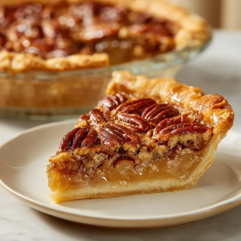 Easy Southern Pecan Pie Recipe