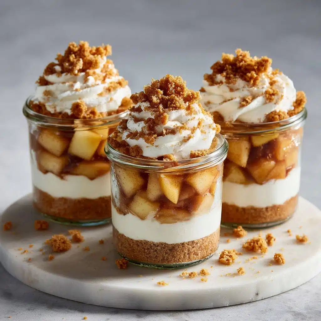 No-Bake Apple Cheesecake Jars Recipe