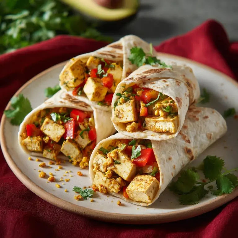Vegan Breakfast Burritos Recipe
