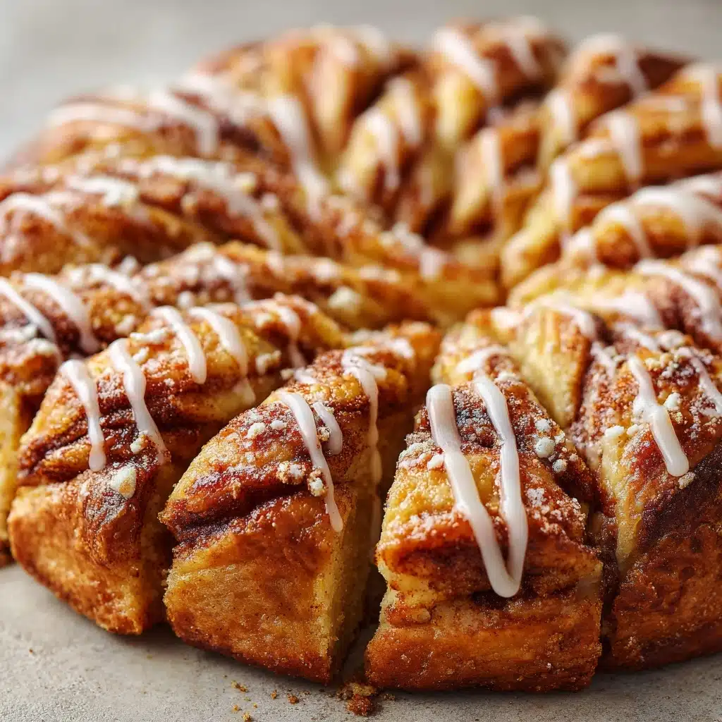 Cinnamon-Sugar Pizza Made with Crescent Rolls Recipe - Recipe Image