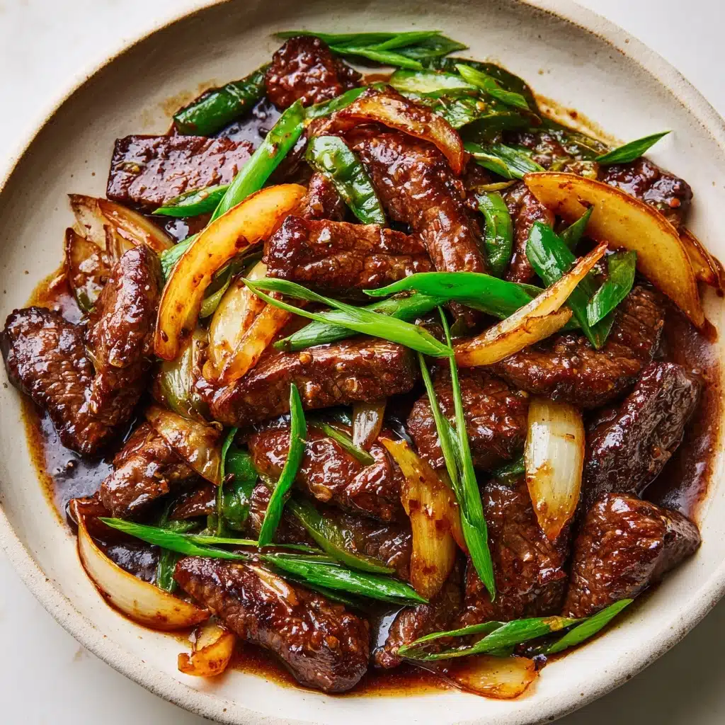 Chinese Beef and Onion Stir Fry Recipe