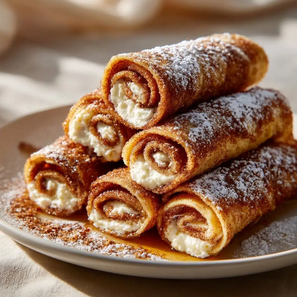 Cinnamon Roll French Toast Roll-Ups Recipe