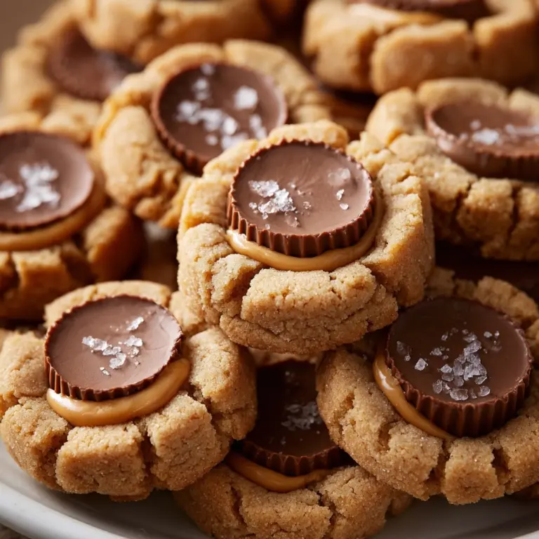 Peanut Butter Cup Cookies Recipe