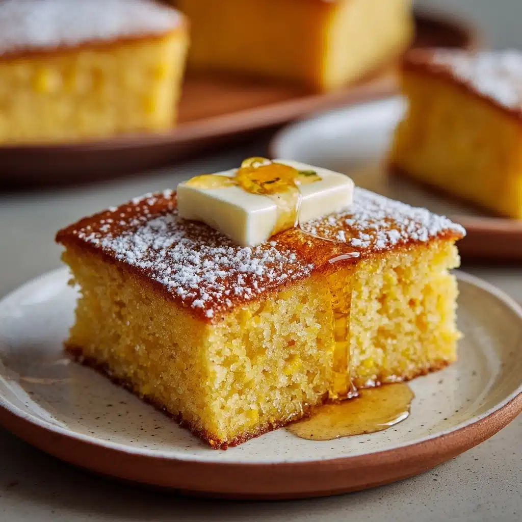Honey Butter Sweet Potato Cornbread Recipe - Recipe Image