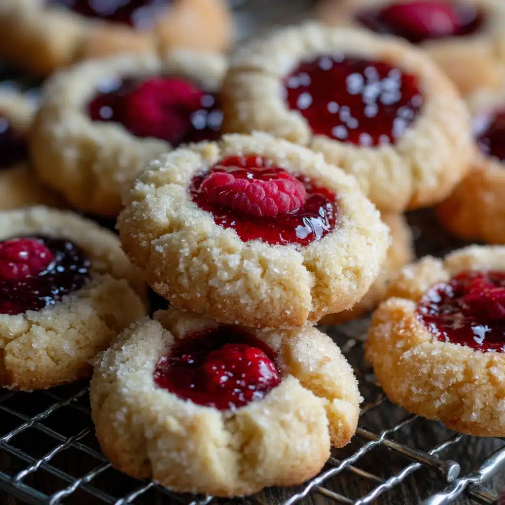 Raspberry Thumbprint Cookies Recipe - Recipe Image