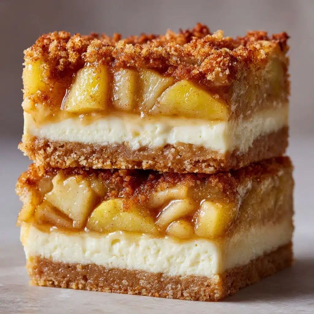 Gluten Free Apple Cheesecake Bars Recipe - Recipe Image