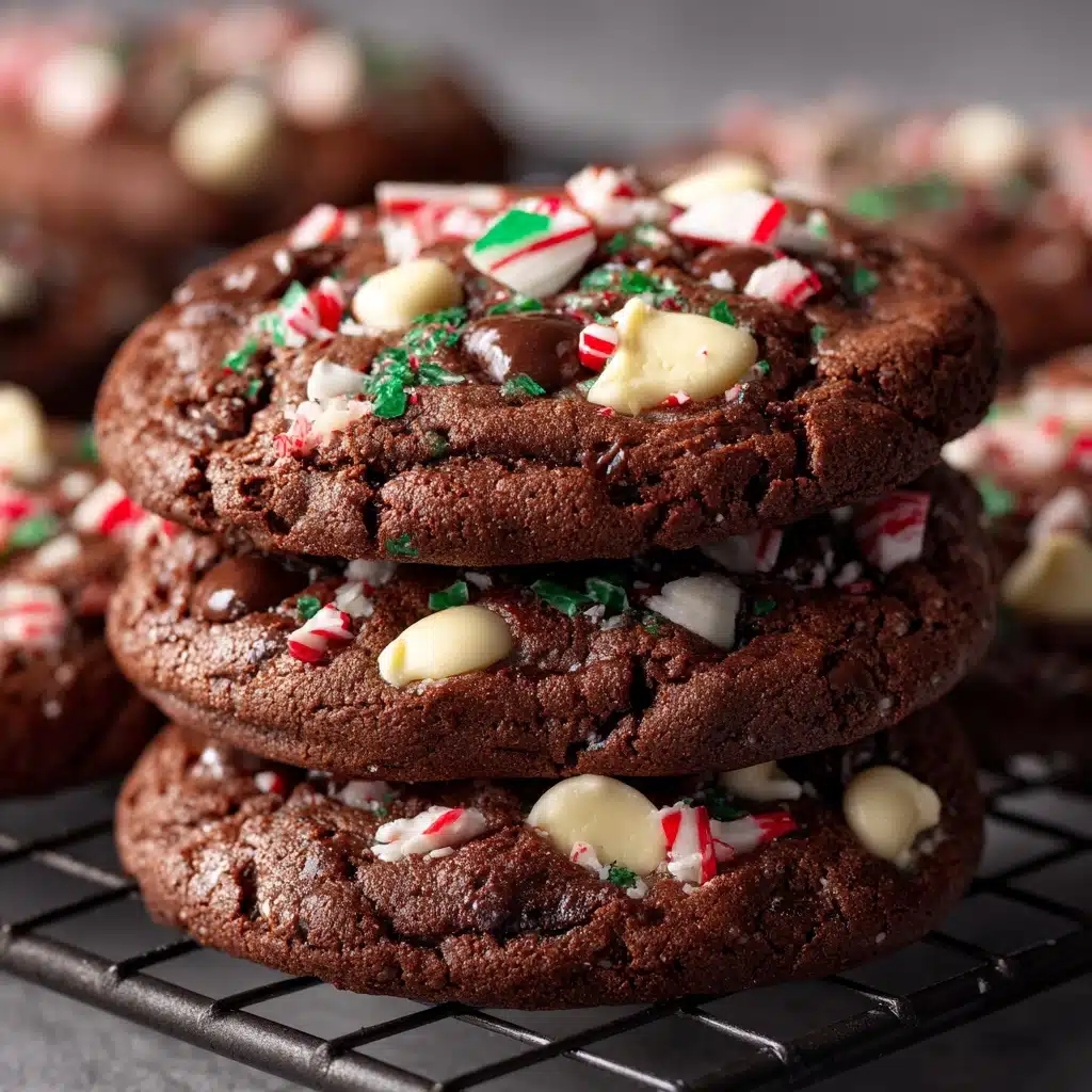 Peppermint Hot Chocolate Cookies Recipe