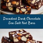 Dark Chocolate and Sea Salt Nut Bars Recipe