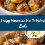 Parmesan Garlic Potato Balls Recipe