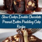 Slow Cooker Double Chocolate Peanut Butter Pudding Cake Recipe