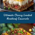 Cheesy Loaded Meatloaf Casserole Recipe