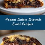 Peanut Butter Brownie Swirl Cookies Recipe