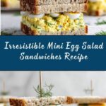 Mini Egg Salad Sandwiches Recipe