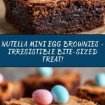 Mini Egg Nutella Brownies Recipe