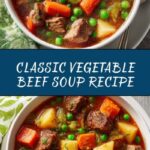 My Mom’s Old-Fashioned Vegetable Beef Soup Recipe