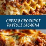 Easy Crockpot Ravioli Lasagna Recipe