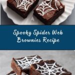 Spider Web Halloween Brownies Recipe