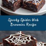 Spider Web Halloween Brownies Recipe