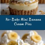 No-Bake Mini Banana Cream Pies Recipe