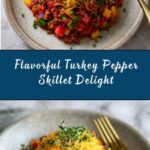 Simple Ground Turkey Pepper Skillet Recipe