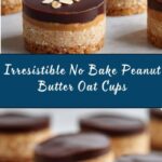 No Bake Peanut Butter Oat Cups Recipe