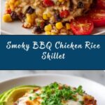 BBQ Chicken and Rice Skillet Recipe