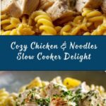 Comforting Chicken & Noodles Crock Pot Recipe