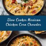 Slow Cooker Mexican Chicken Corn Chowder Recipe