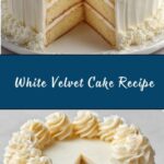 Moist White Velvet Cake Recipe