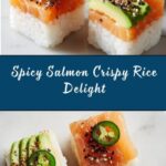 Crispy Rice Spicy Salmon Recipe