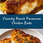 Ranch Parmesan Crusted Baked Chicken Recipe