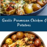 Garlic Parmesan Chicken with Crispy Potatoes Recipe