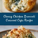 Chicken Broccoli Crescent Cups Recipe