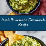 Homemade Guacamole Recipe