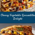 Vegetable and Cheese Quesadilla Recipe