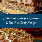 Chicken Cordon Bleu Meatloaf with Creamy Dijon Gravy Recipe