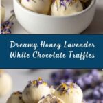 Honey Lavender White Chocolate Truffles Recipe
