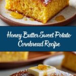 Honey Butter Sweet Potato Cornbread Recipe