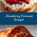 Strawberry Croissant Sandwich with Almond Whipped Cream Recipe