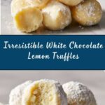 White Chocolate Lemon Truffles Recipe