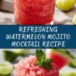 Watermelon Mojito Mocktail Recipe